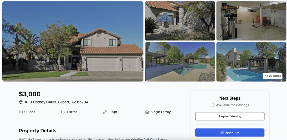 rental app